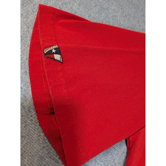 Rock Point Texas Tx Pride Collection Shirt Mens XL Red Texas Flag Raglan Tee - Picture 2 of 9